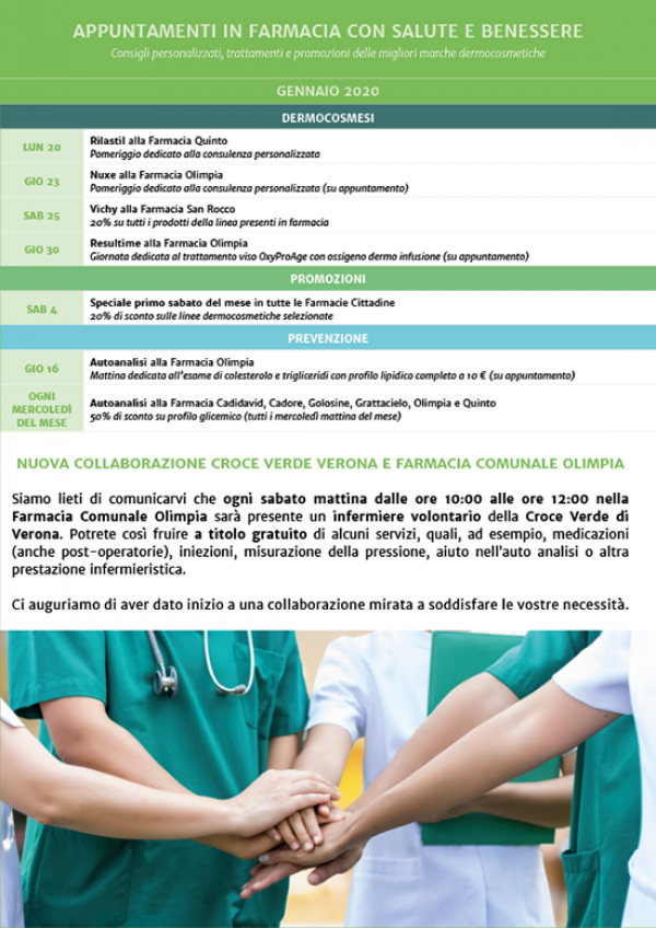 Salute e Benessere In Farmacia - Gennaio 2020