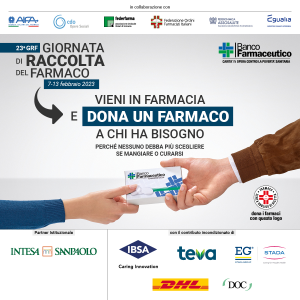 XXIII edizione Giornata di Raccolta del Farmaco