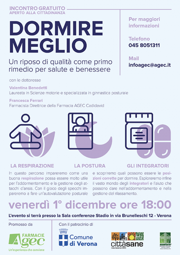 Incontro gratuito aperto alla cittadinanza 