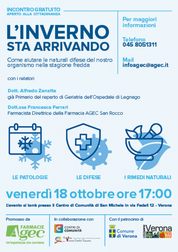 Incontro gratuito aperto alla cittadinanza 